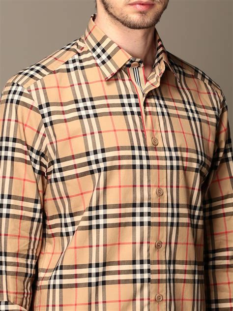 mens burberry pocket tee|burberry shirts for men.